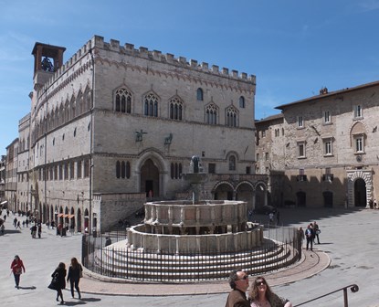 Perugia Fontana Maggiore und Palazzo dei Priori