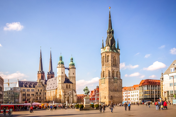 Halle - Marktplatz