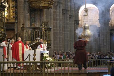 Spanien, Santiago de Compostela, Santiago Botafumeir