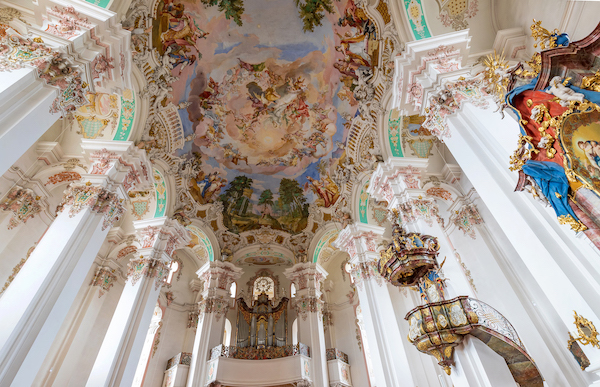 Wallfahrtskirche in Steinhausen - Juwel des Rokoko